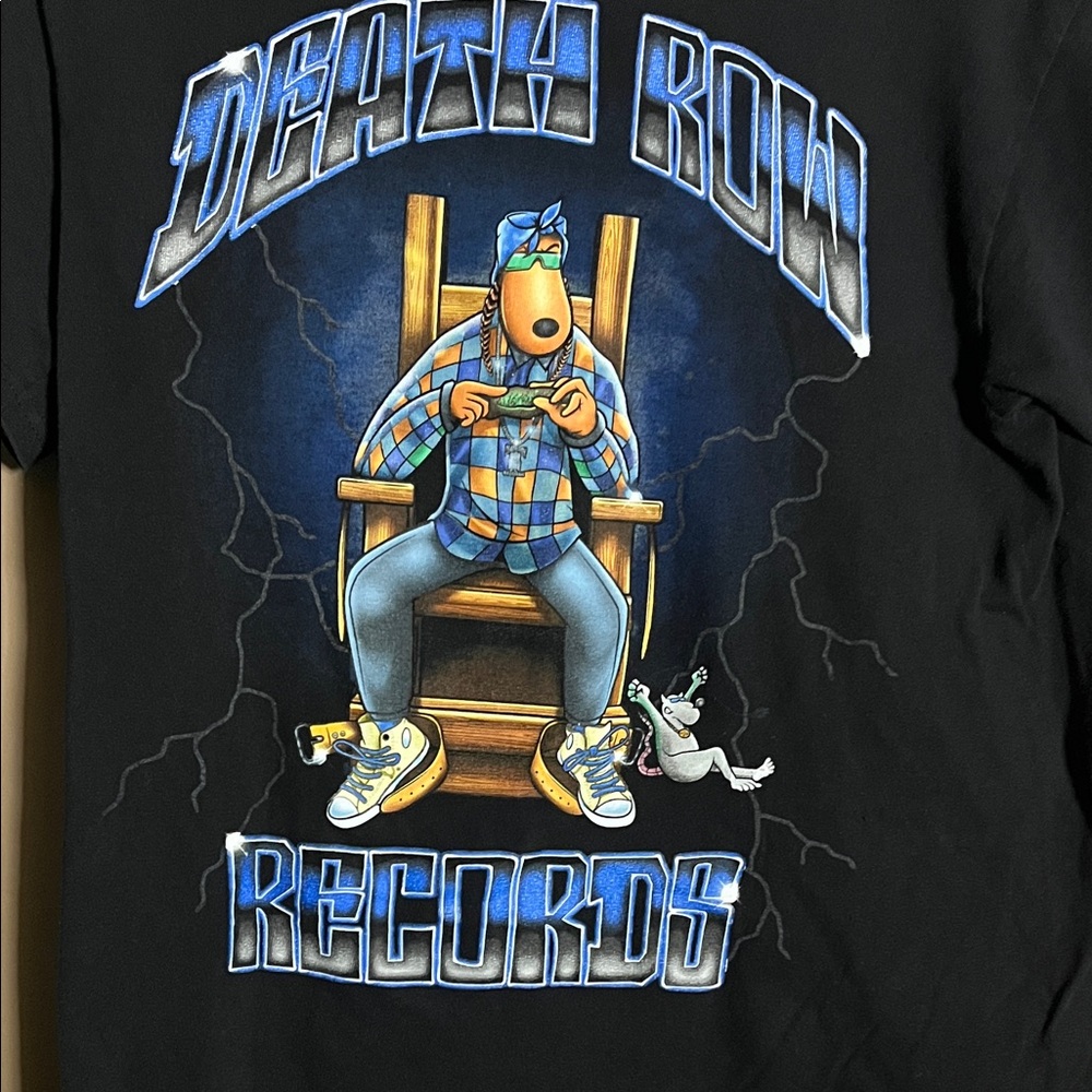 😄Death row records graphic Tshirt medium